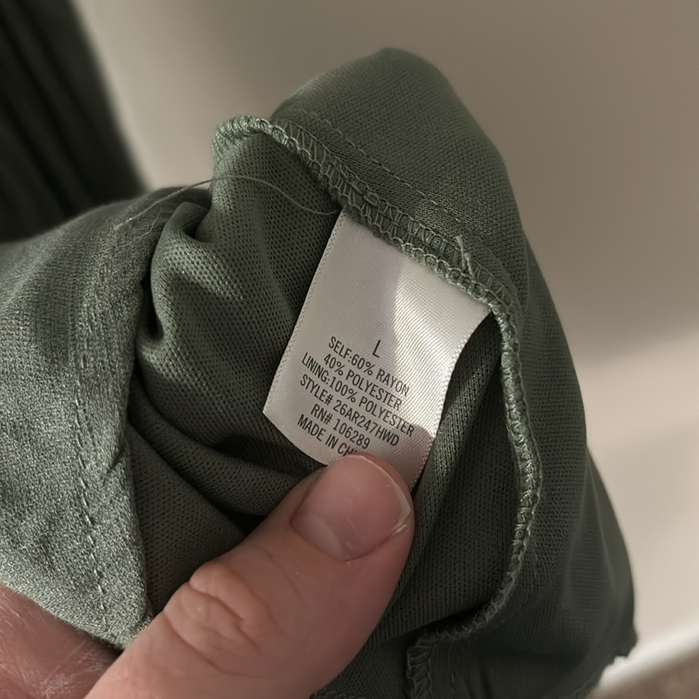 Mi Ami Sage Green Dress - Picture 4 of 5